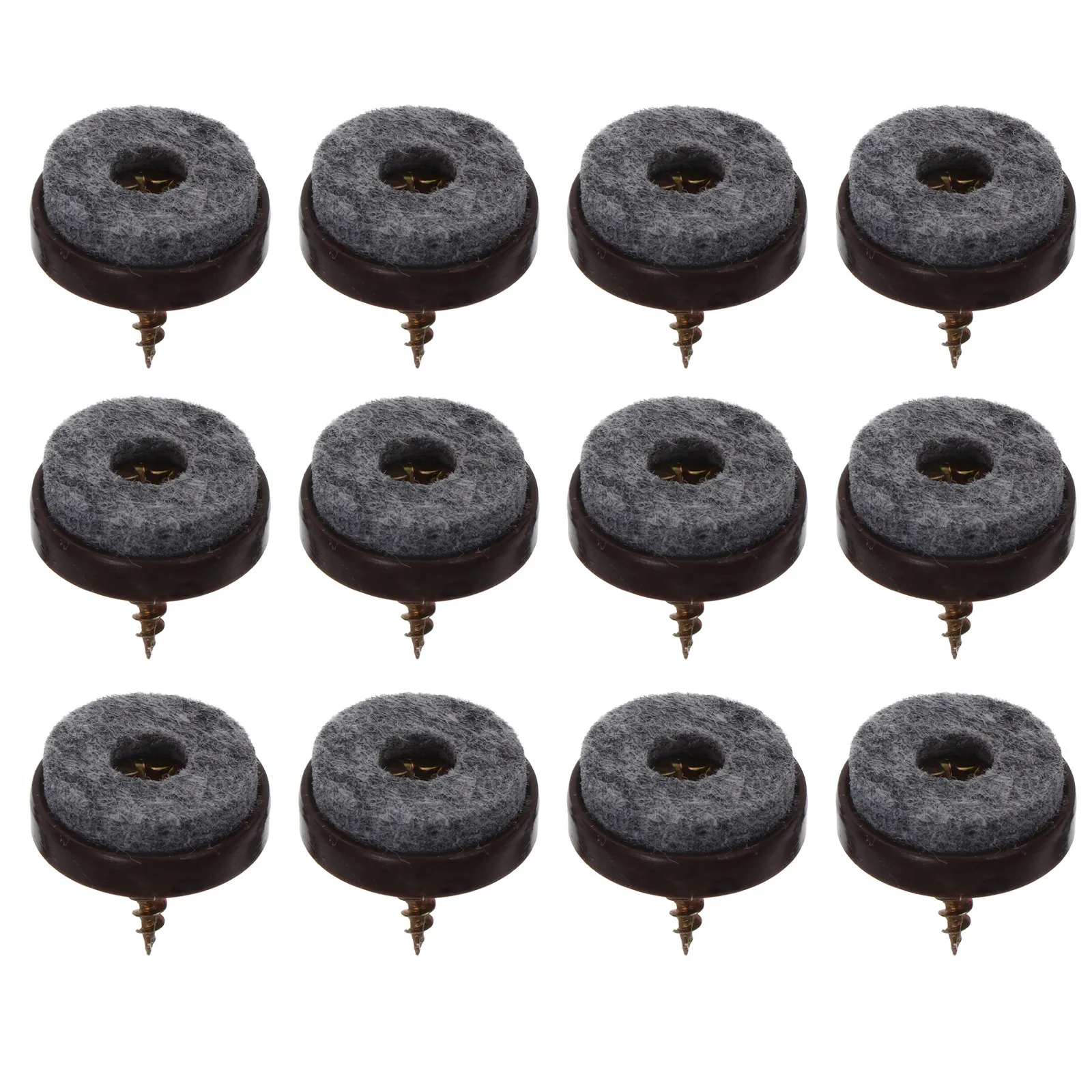 50Pcs Furniture Footpads Chair Leg Covers Anti-Slip Felt Table Feet Protectors Silent Floor Pads for Chair Table Legs
