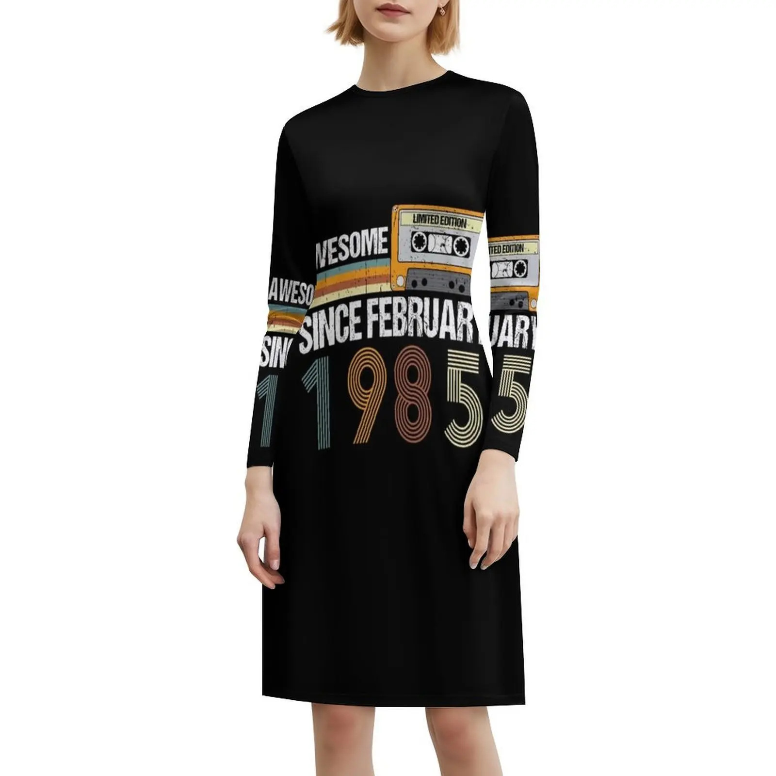 رهيبة منذ فبراير 1985 | هدايا عيد الميلاد الثامن عشر | 38 فستان بوهيمي عتيق بأكمام منتفخة أو خيارات بدون أكمام لفستان النساء #6