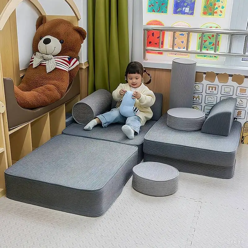 مجموعات متعددة من برامج أريكة الضغط البسيطة للأطفال، مجموعة أريكة ألغاز إبداعية قابلة للضغط #5