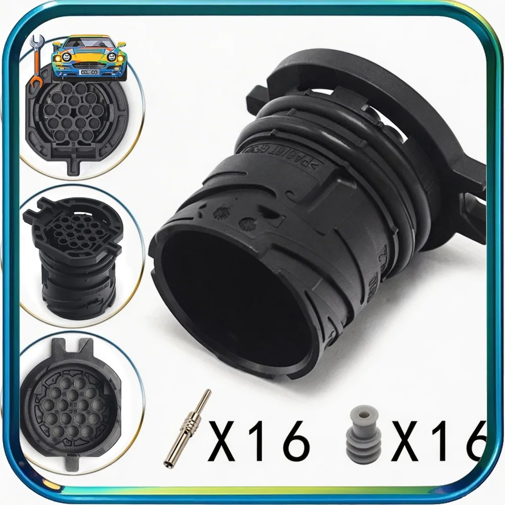 

9330004 DJ3161-1.5-100-Y Разъем компьютерного модуля трансмиссии для Audi VW 0AW 0BH, разъем TCU коробки передач