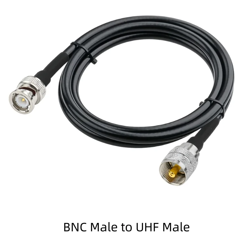 SO239 PL259 UHF Male to BNC Female jack Connector Low Loss SYV50-5/5DFB （LMR300）Coaxial Feeder Jumper Extension Cable