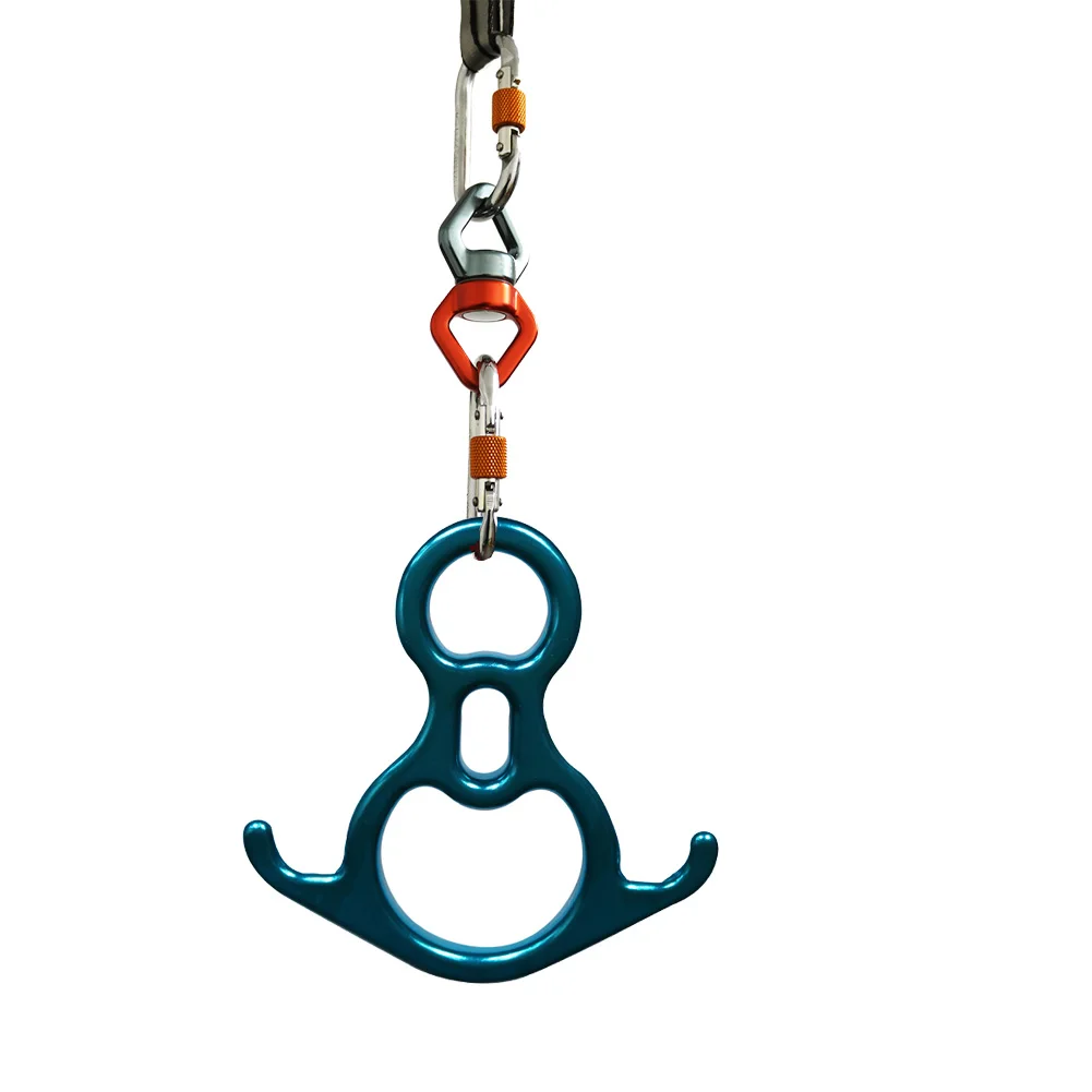 Hardware for Aerial Dance Set Aerial Silk Swivel Climbing Yoga Accessories Fly Aerial Silks and Hammock Swing Fittings