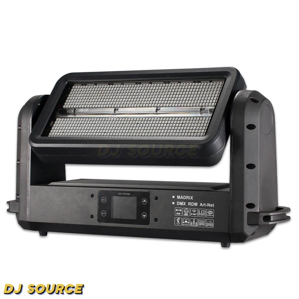 New 3000W IP65 Waterproof RGB Strobe Moving Head Light Wall Wash Running Effect DMX512 DJ Disco Party Club Stage Effects Lamp