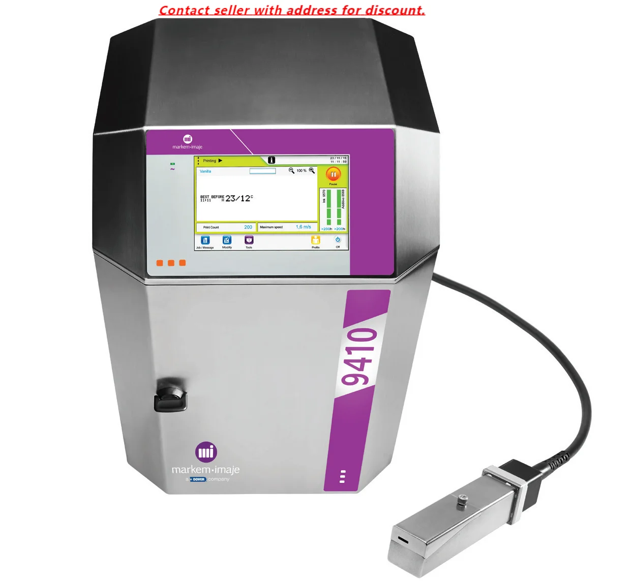 

Standard Edition Markem-Imaje 9410 1.1G Affordable For Factory