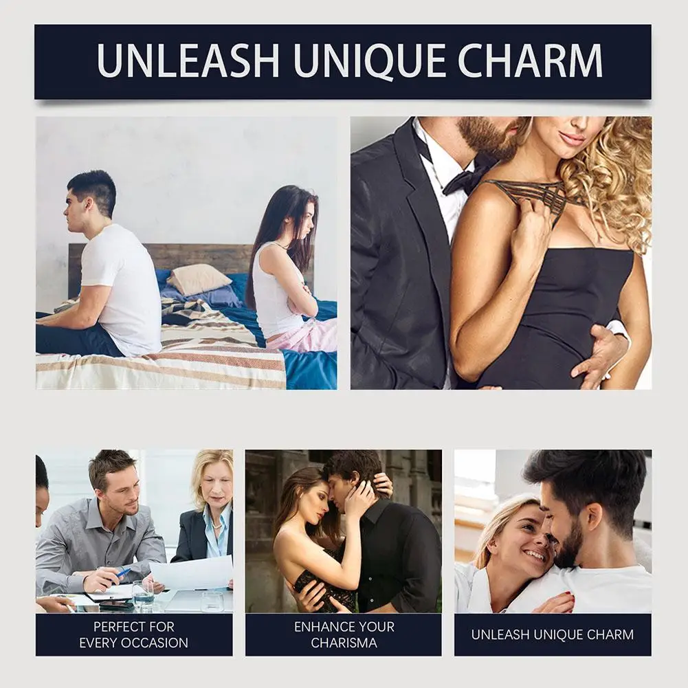 Feromonas fuerte para hombre, Perfume duradero, encanto de feromonas, atmósfera de citas, Perfume de flirteo duradero y Sexy para atraer las mujeres