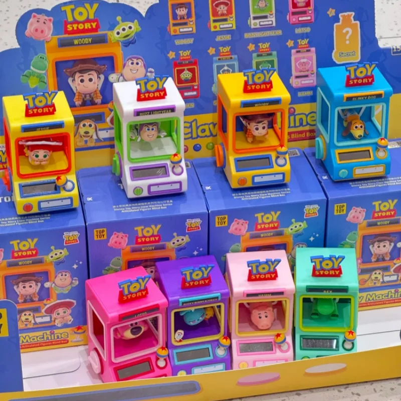 

TOPTOY Disney Toy Story Buzz Lightyear Arcade Machine Series Blind Box Movable Collectible Figure Desktop Ornament Birthday Gift
