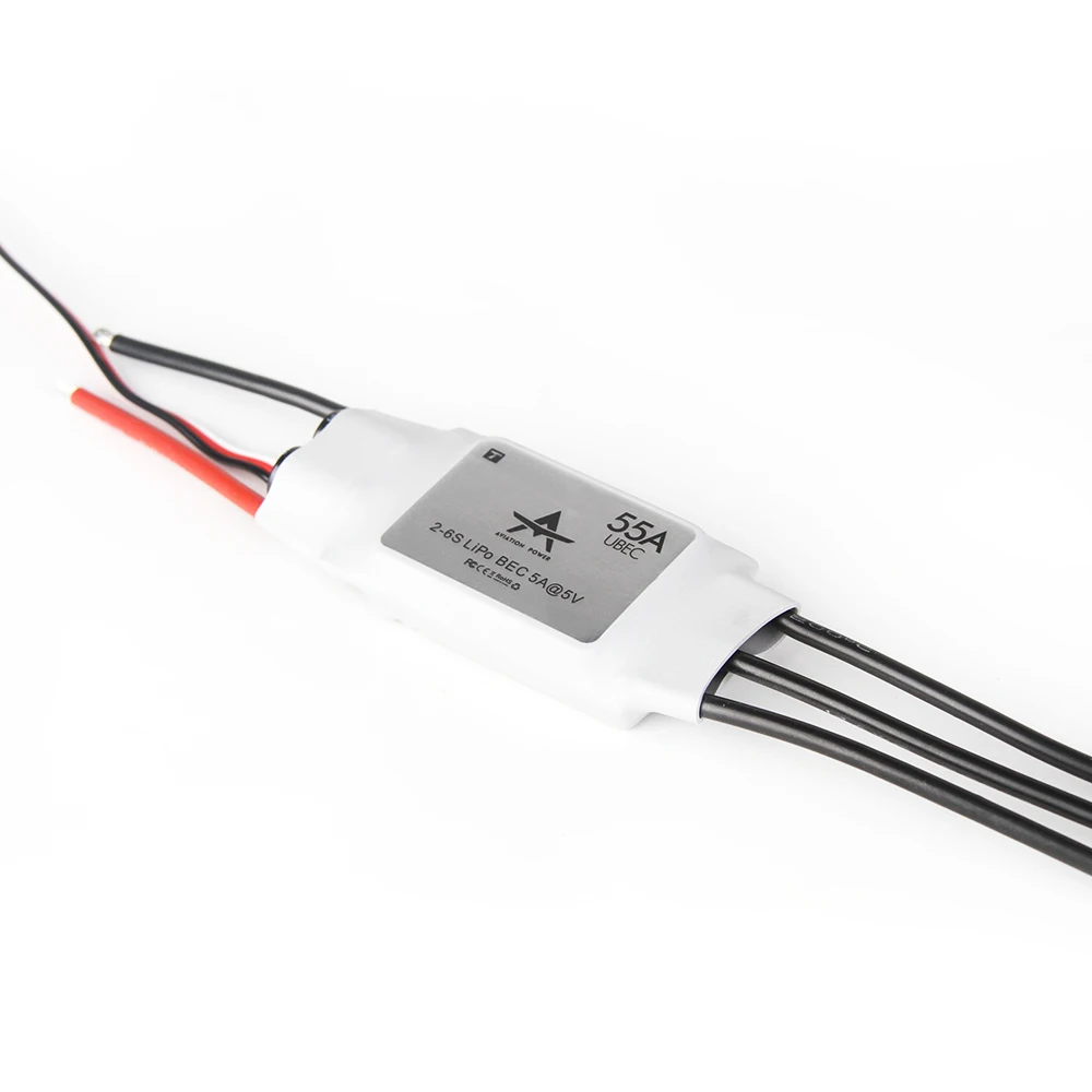 AT55A High Quality 2S-6S Lipo RC Brushless Dc Quadcopter Esc for Fixed Wing in stock