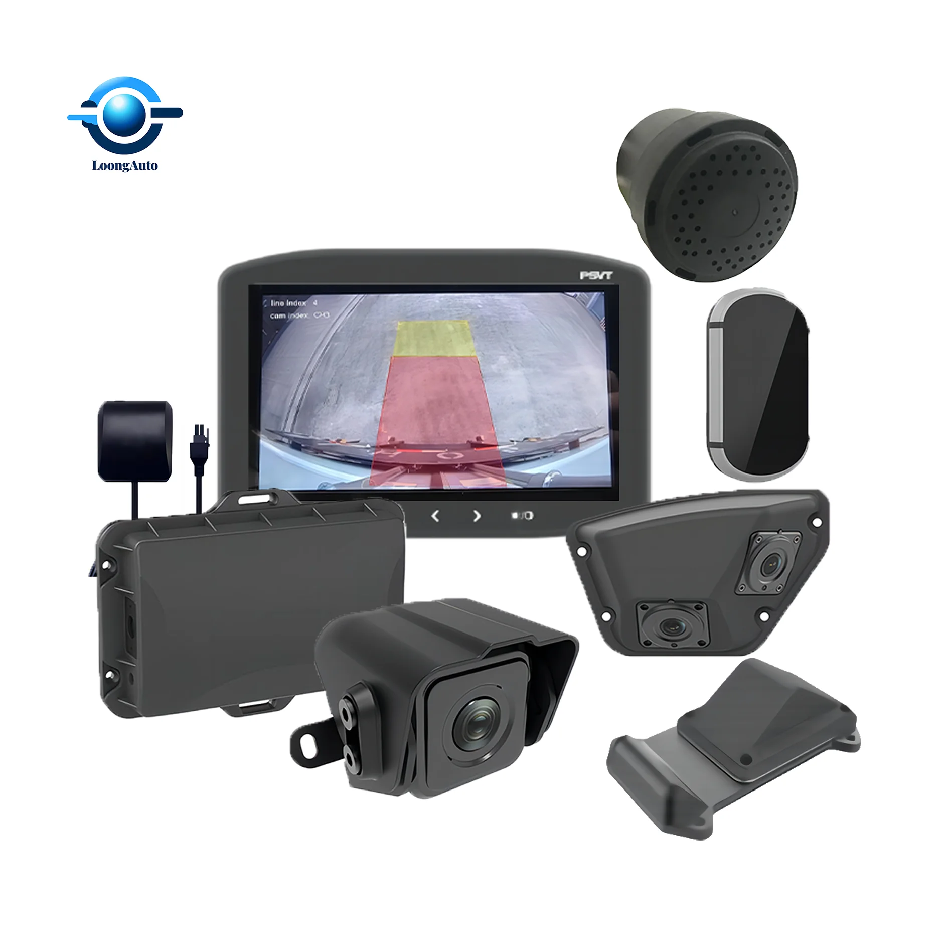 DVS Solution  2024 UK PSS Safety Blind Spot Monitoring Camera  for HGV Truck