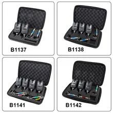 Carp Fishing Bite Alarm Set with LED #3