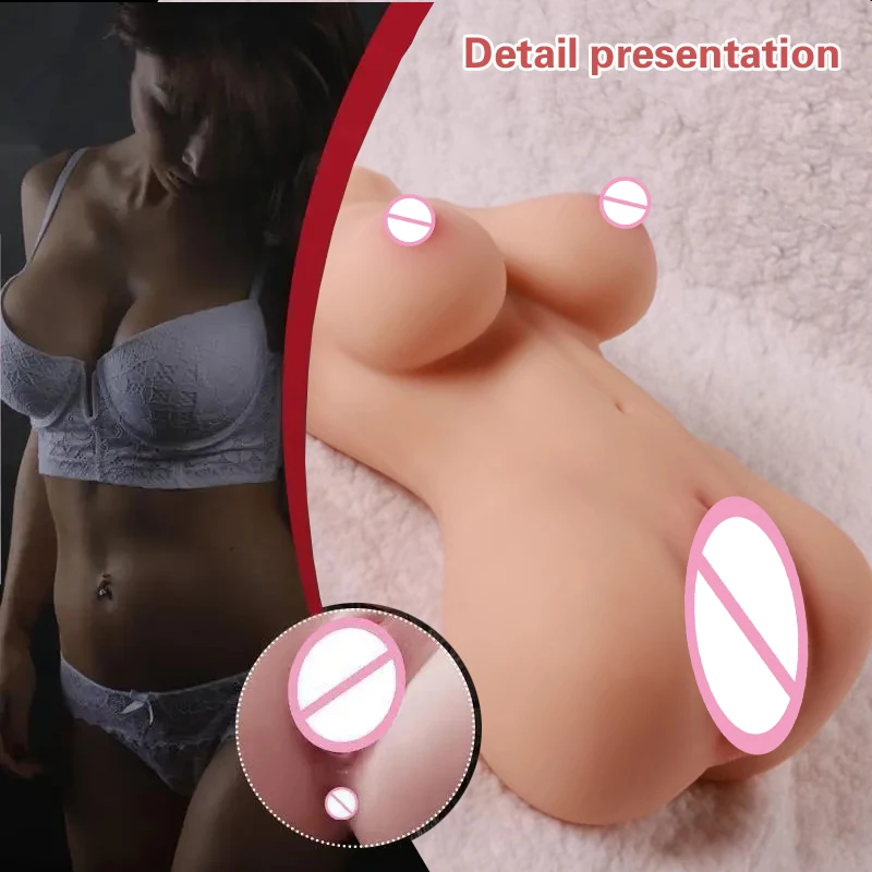 Poupées Sexuelles Réalistes en Silicone pour Homme, Outil Sexuel, Mastjaune Aating, Chatte, Anus, Vagin