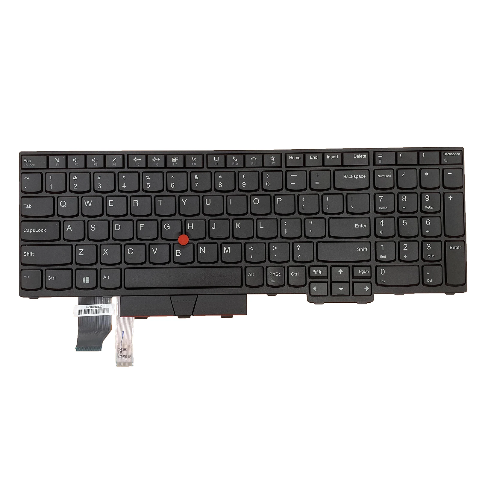 Imagem -04 - Teclado Nos para Laptop Lenovo Thinkpad L15 Gen L15 Gen Novo