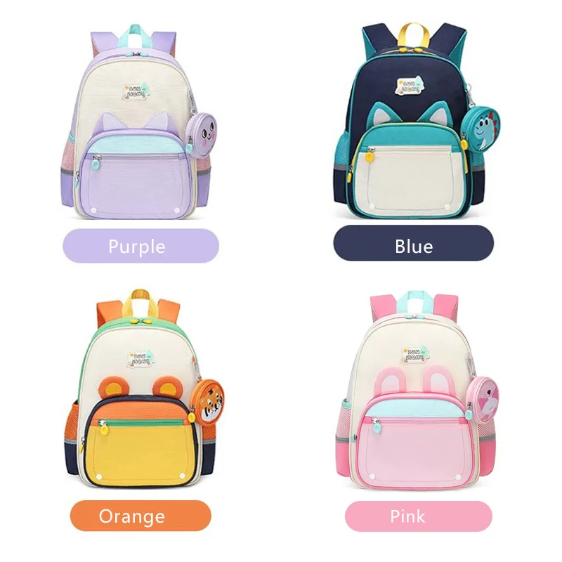 SUN EIGHT 14inch 2024 NEW Fashion Kids Backpack Children Outdoor Bag Kindergarten School Bags Student School Backpacks