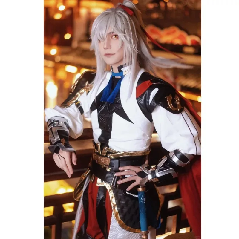 

a7d@Honkai Star Rail Jing Yuan Cosplay Costume Chinese Hanfu Ancient Game Suit Halloween Party Outfit For Men XS-3XL New 2025 a7