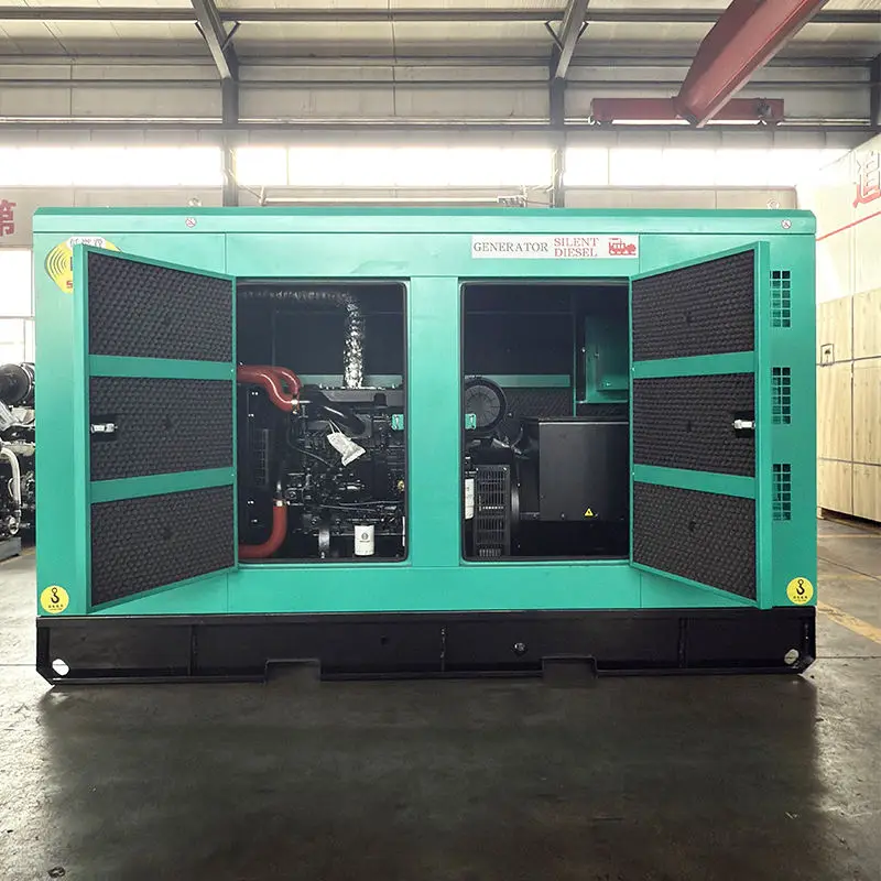Three Phase Gas Generator Set Open‑Type Water‑Cooled Genset For Biogas Plant Continuous Power Generation
