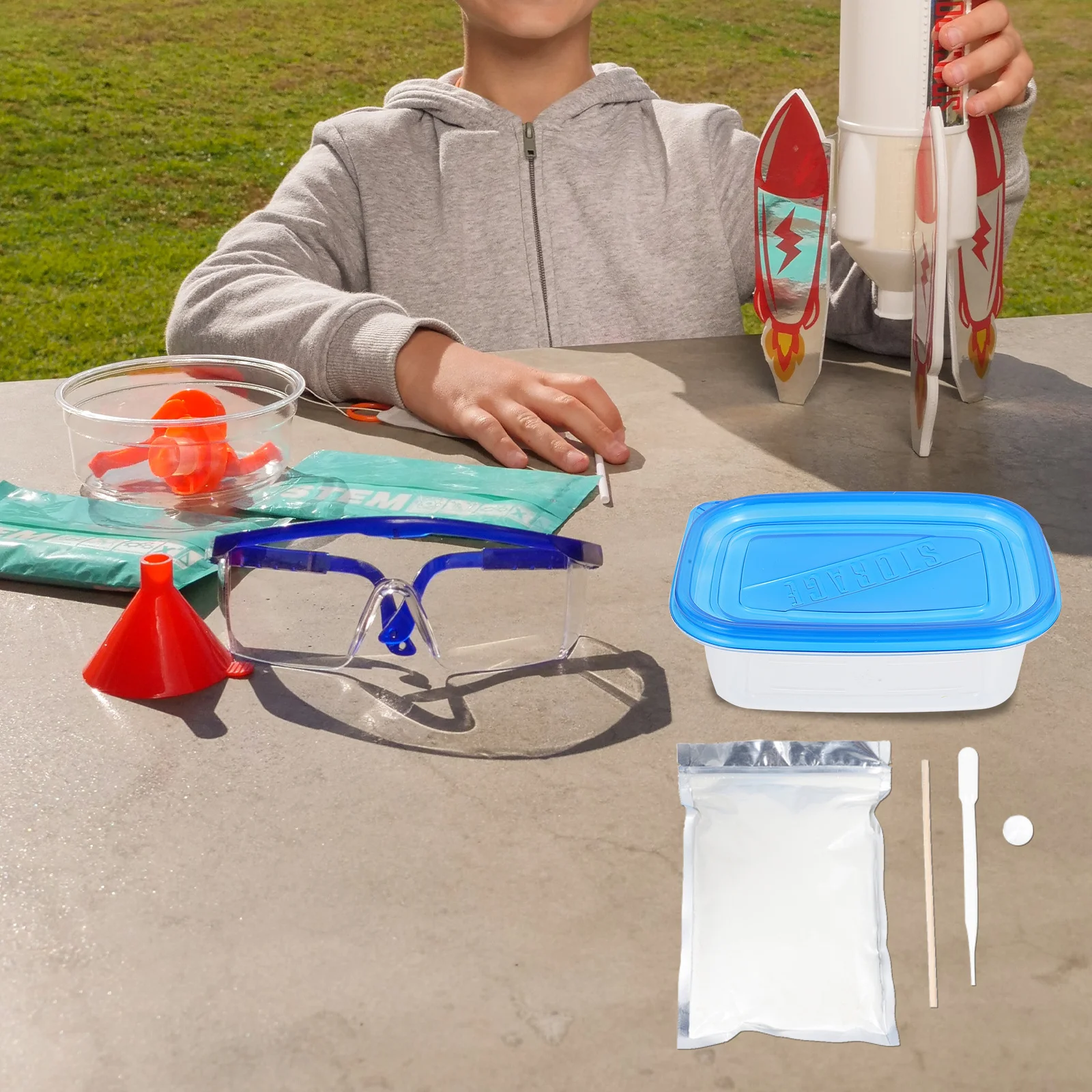 1 مجموعة السائل غير نيوتوني للأطفال تجربة علمية أداة تعلم الفيزياء الجذعية مجموعة تعليمية الفصول الدراسية التدريس المعونة العملي على