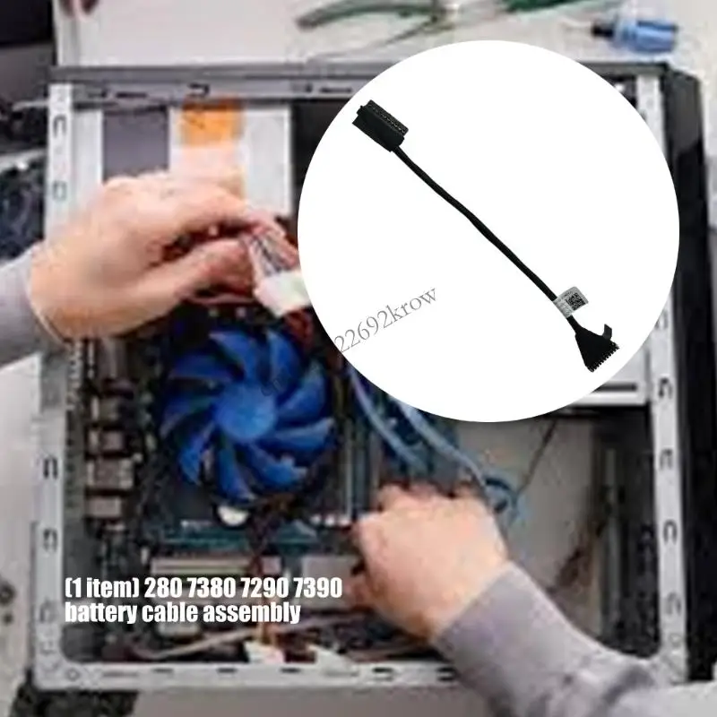 PVC & Metal Battery Power Cable Optimized for 7280 7290 7380 7390 Heat Dissipation and Long Time Use R9CB