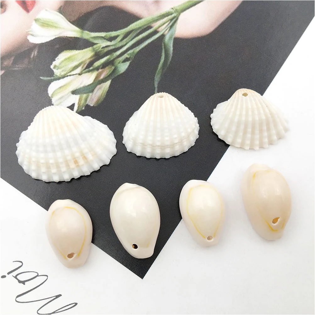 

100pcs Natural Shell Accessories Fish Tank Decor Conch Adornment Aquarium Crafts Set Photo Prop Home Decoration