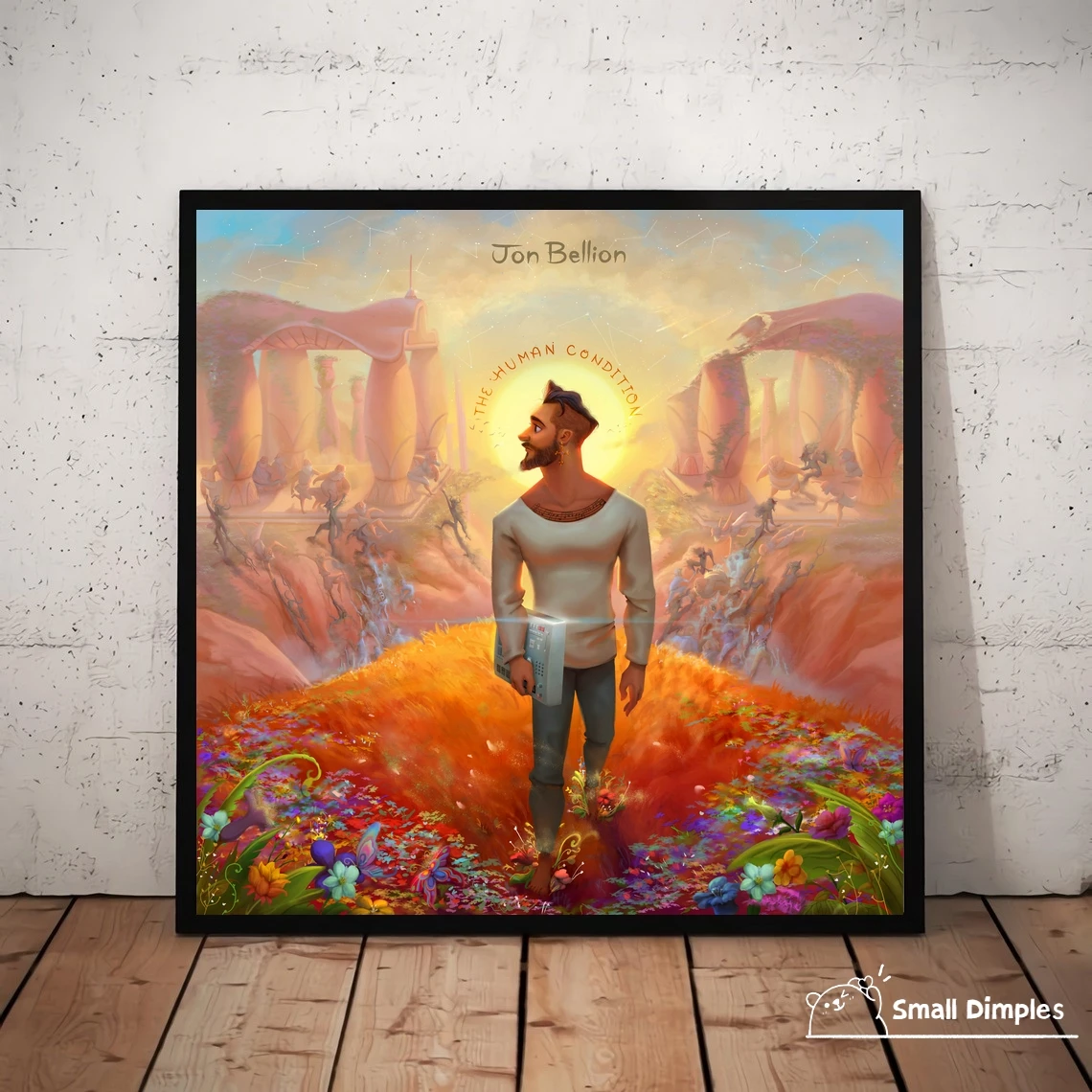 Jon Bellion The Human Music Album Cover Poster Canvas Art Print Home Decoration Wall Painting (No Frame)