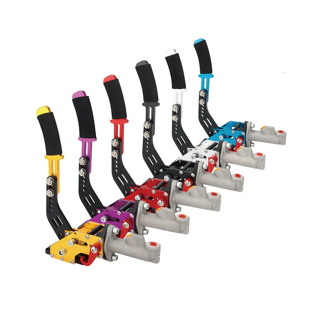 

Universal Aluminum Auto Brake Parts Long Vertical Hydraulic Handbrake For Drift Race E-Brake