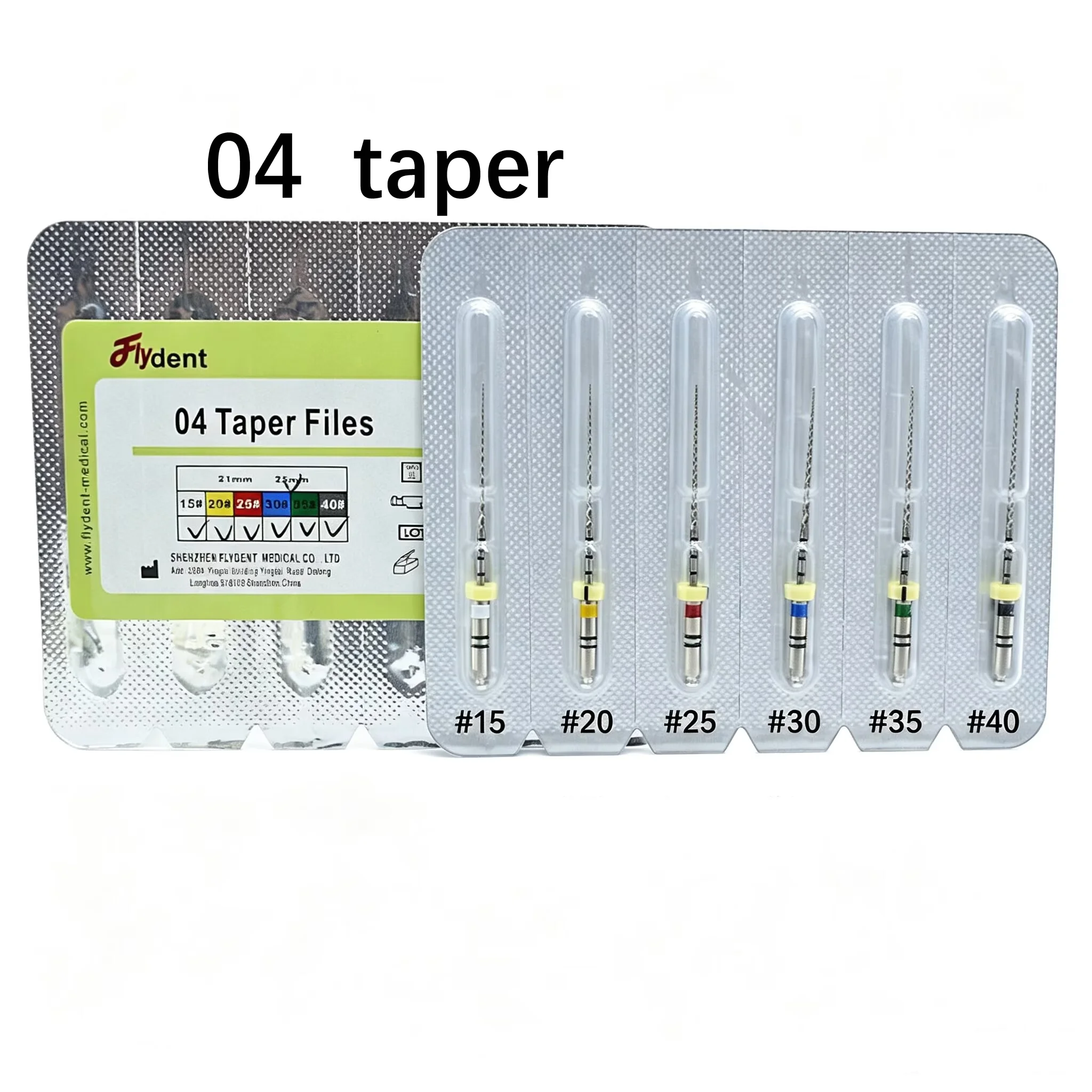 Dental Profiles 04 Taper Endodontic Rotary Files Engine Use For Root Canal Treatment Dentistry Instrument