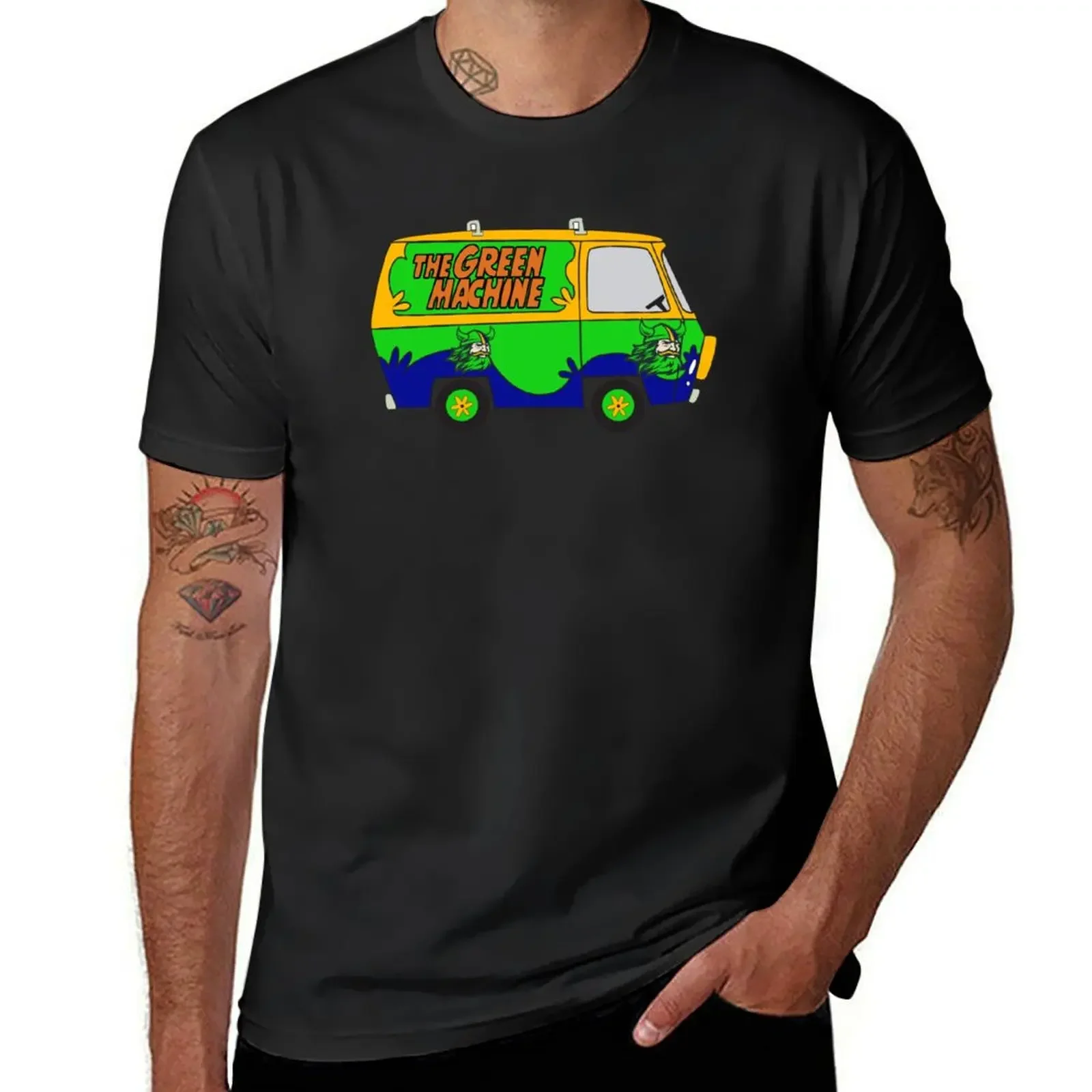 Green Machine Machine T-Shirt vintage t shirts aesthetic clothes men graphic t shirts