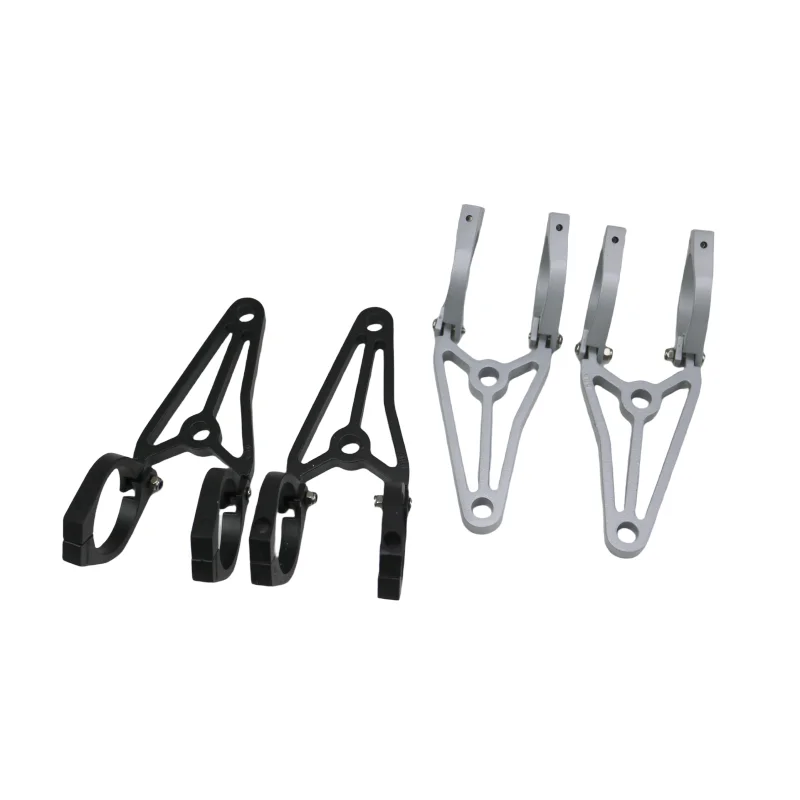 

Motorcycle Universal Headlight Mount Bracket Spotlight Holder Fork Clamp For Harley Racer Cruiser Chopper