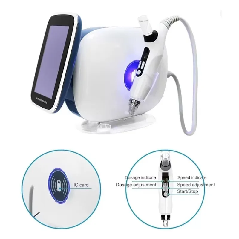 EMS RF No Needle Mesotherapy Machine Nano Microcrystalline Facial Skin Care Electroporation Beauty Device for Salon Home Use view 4