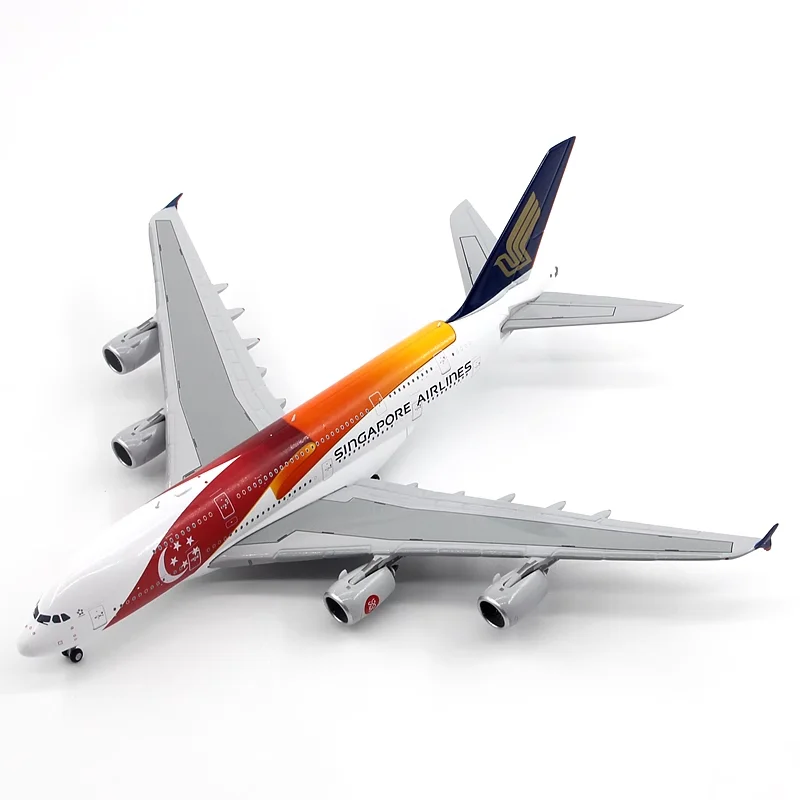 

Diecast Singapore Airlines A380 Passenger Plane Model Alloy & Plastic Material 1:400 Scale Diecast Toy Gift Collection