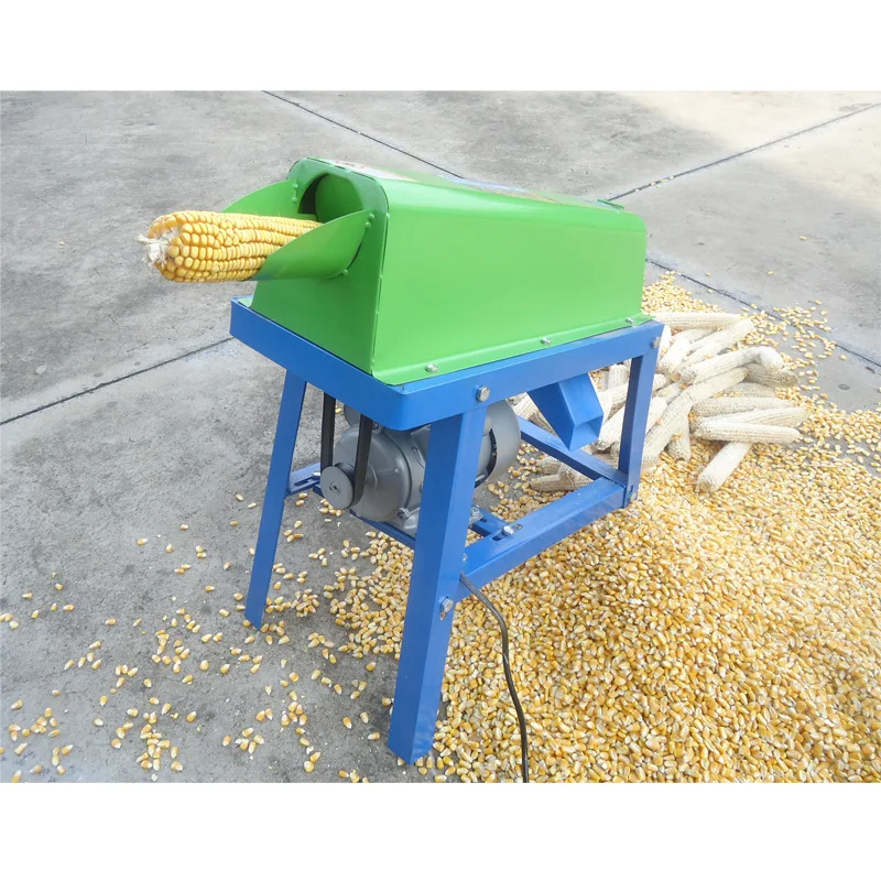 Maszyny rolnicze małe domowe elektryczne młocarnia kukurydzy w pełni automatyczne narzędzia do łuszczarka do kukurydzy młocarni kukurydzy