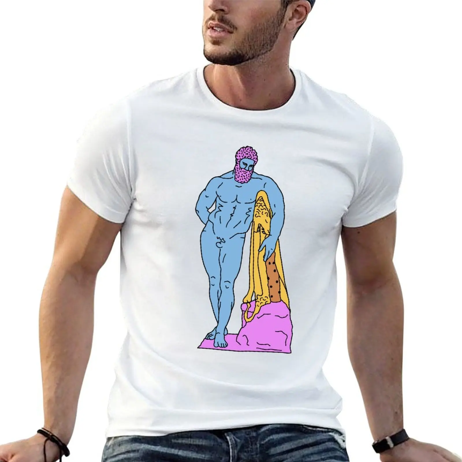 Farnese Hercules T-Shirt luxury t-shirt custom t shirt workout shirts for men