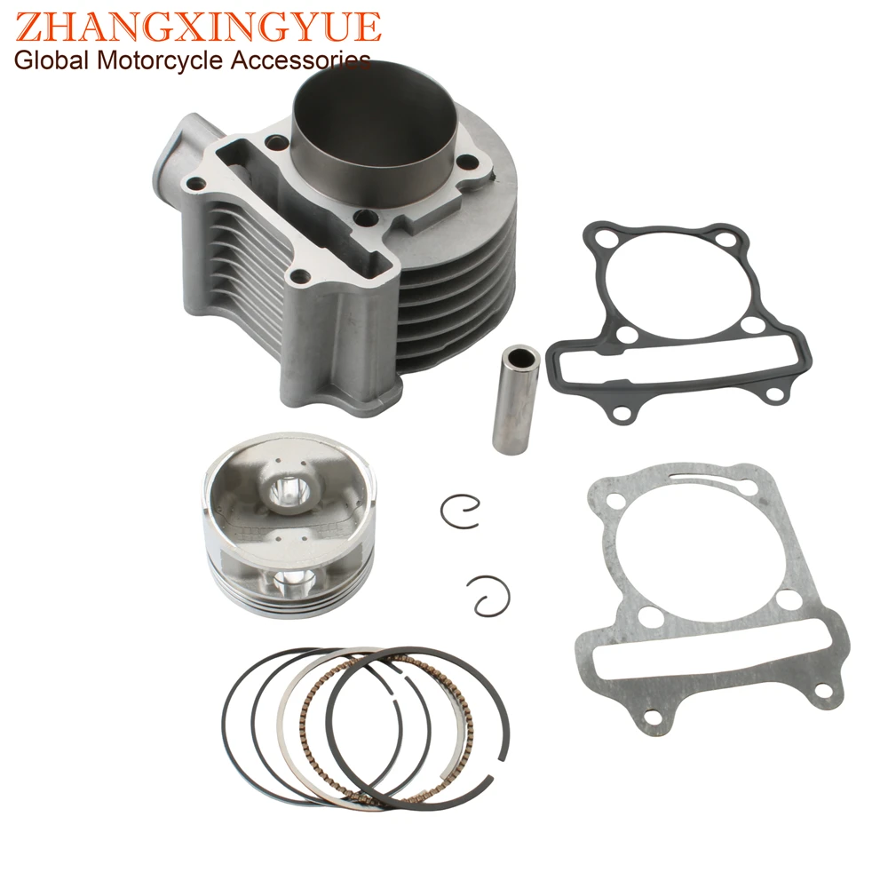 61mm 63mm 180cc 200cc Big Bore Cylinder Kit For Kymco Agility R16 Rs People EU3 Super 8 125cc 150cc 4 Stroke S