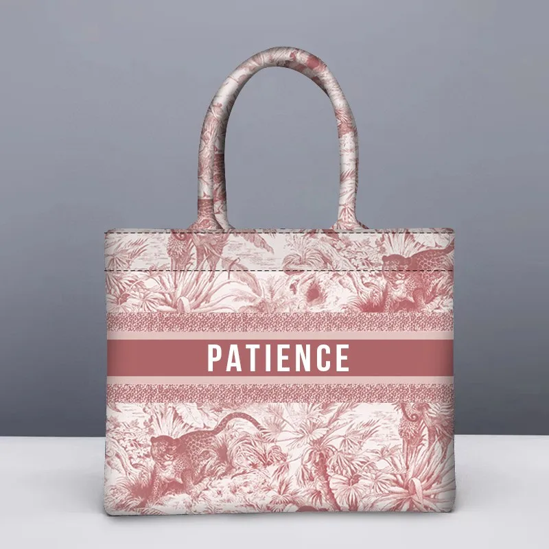 Borse per mamma Tote con lettere di tela di Design di lusso di piccole dimensioni per borsa da donna con stampa personalizzata squisita di moda da