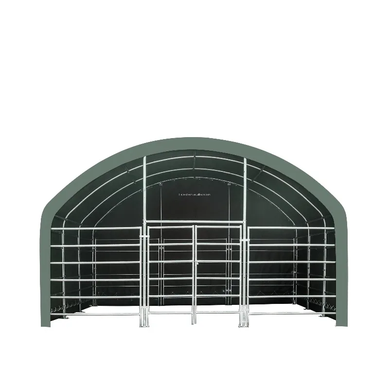 Modern Outdoor Galvanized Steel Heavy Duty Waterproof Livestock Shelter for Farm Cattle Sheep Horse Animal for Farm  Use