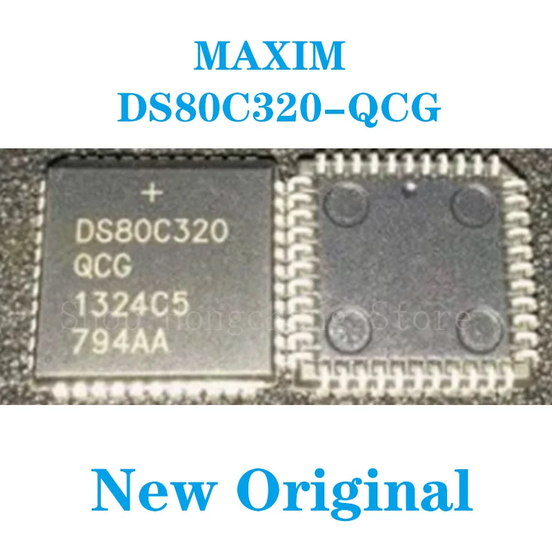 

New Original DS80C320-QCG DS80C320 DS80C320QC High-Speed/Low-Power Microcont ic MCU 8BIT ROMLESS 44PLCC Electronic components