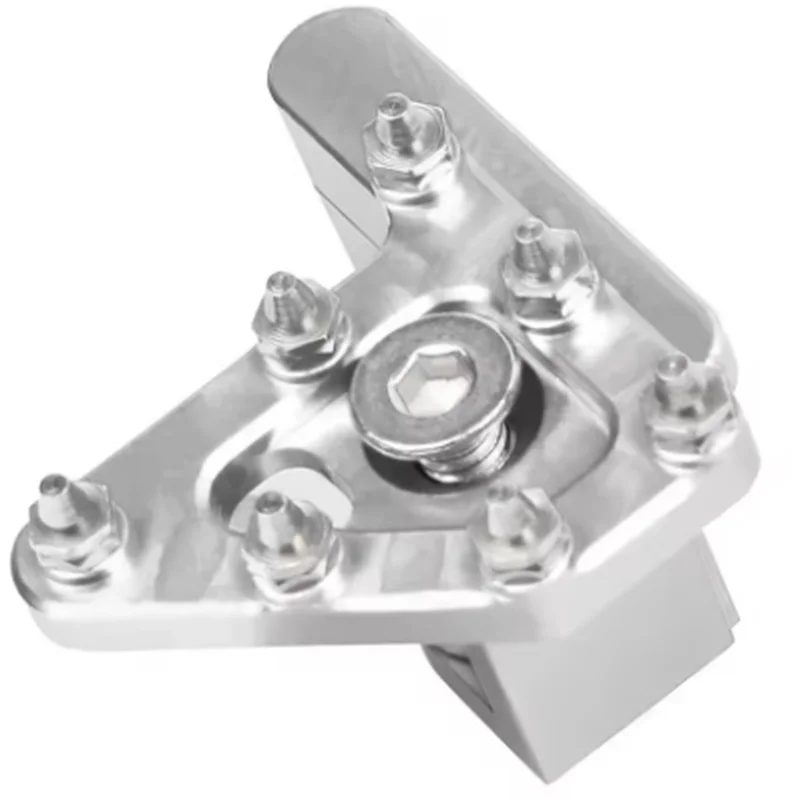 NCSMT Universal Folding Brake Pedal Head Accessory for Motorcycles, Compatible for Huayang CQR Image Color