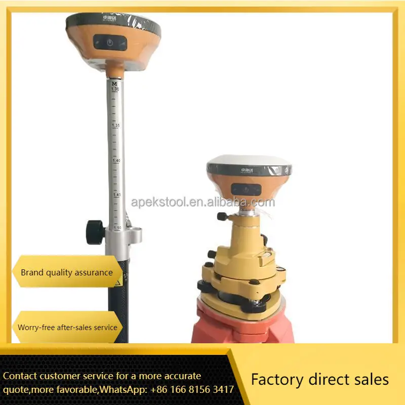 Durable Using RTCM IMU Survey 1408 Survey Equipment Base And Rover Hi Target V200