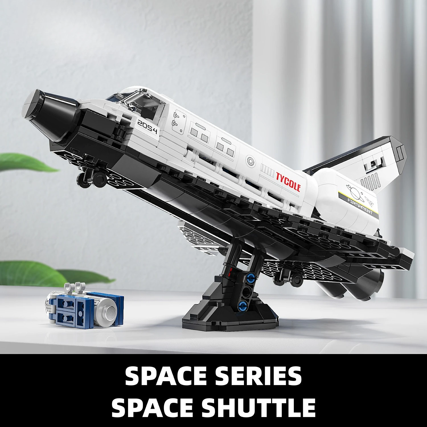 

Space Shuttle Semi Mechanical Building Blocks STEM Toy for Boys Educational Assembly Model Gift Creative Construction Bricks