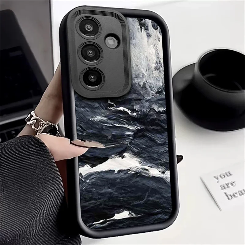 For Samsung Galaxy S21 S22 S23 S24PLUS PRO S21 22 23 24ULTRA Cell phone case Galaxy A32 A52 A53 A54 A55 Silicone Protector Case