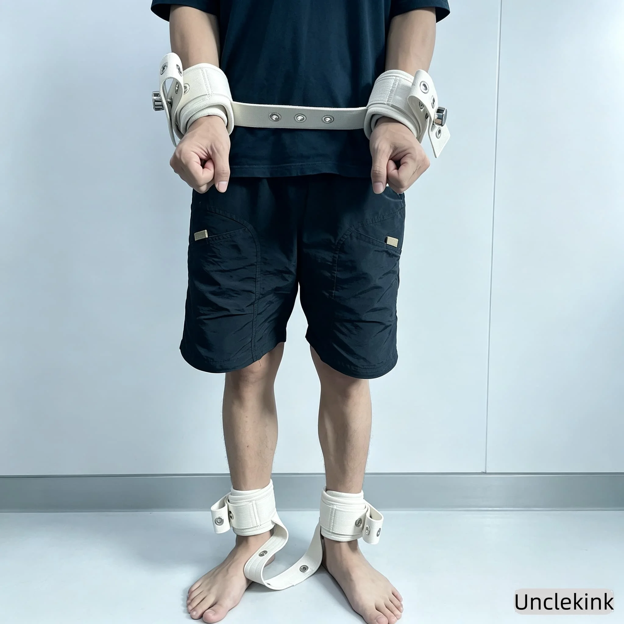 Adjustable Magnetic Lock Wrist and Ankle Restraint Set
