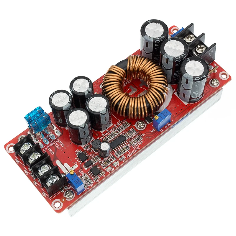 1200W 20A DC Converter Boost Step-up Power Supply Module IN 8-60V OUT 12-83V