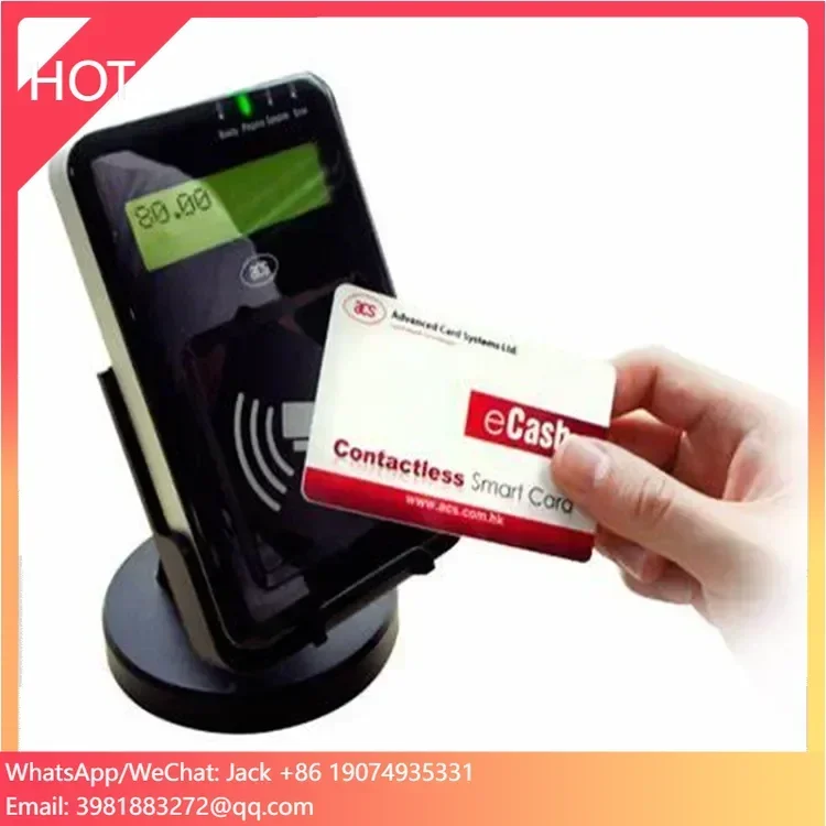 

ACR1222L Visual Vantage Contactless USB NFC Reader Writer With LCD Display