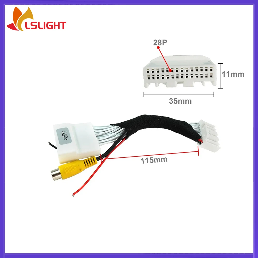 Adapter Cable For Mazda CX-5 2015 2016 2017 Original Car Screen And Navigation Reverseing Rearview Camera