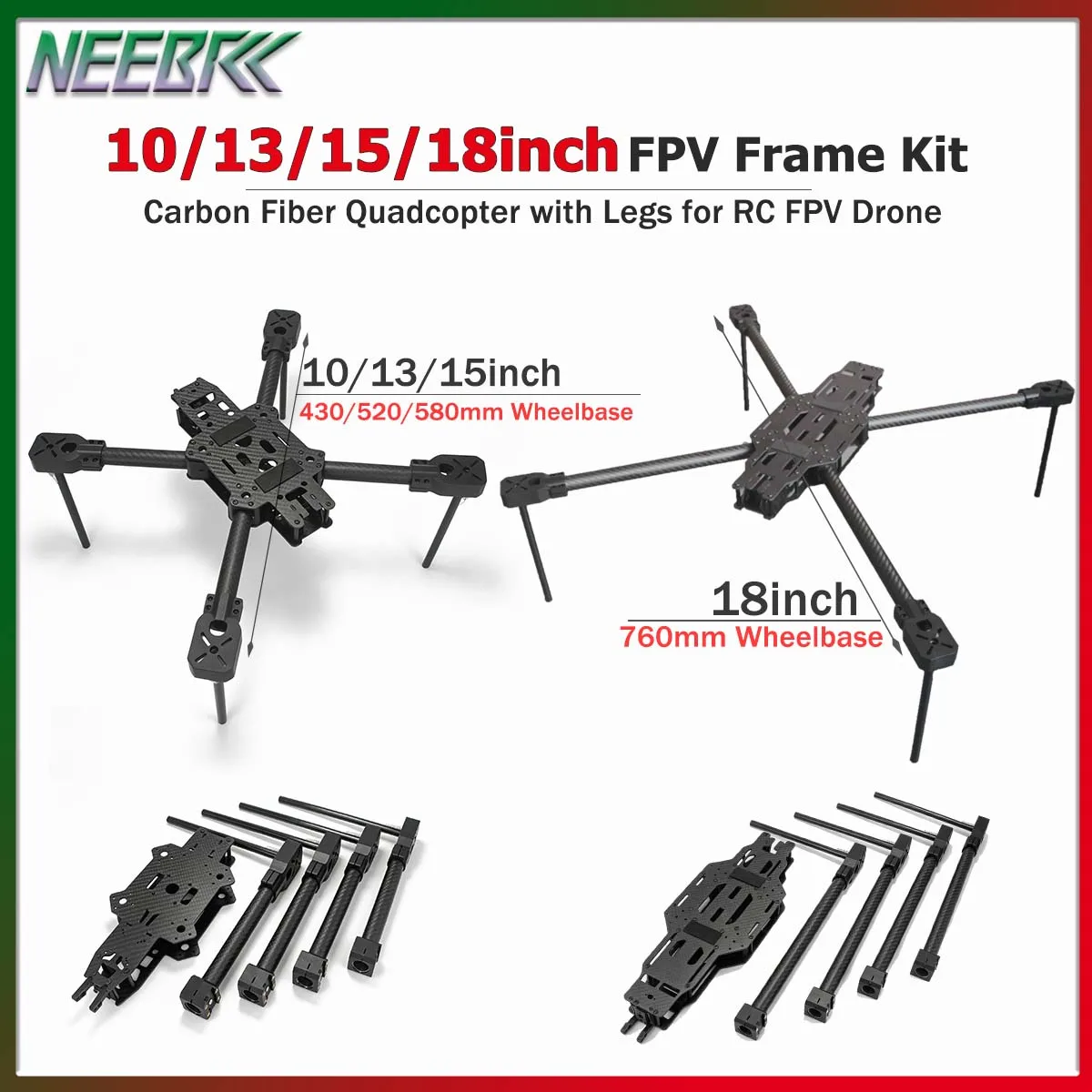 Fpv Drone Tool Kit - Kit de châssis de drone NEEBRC