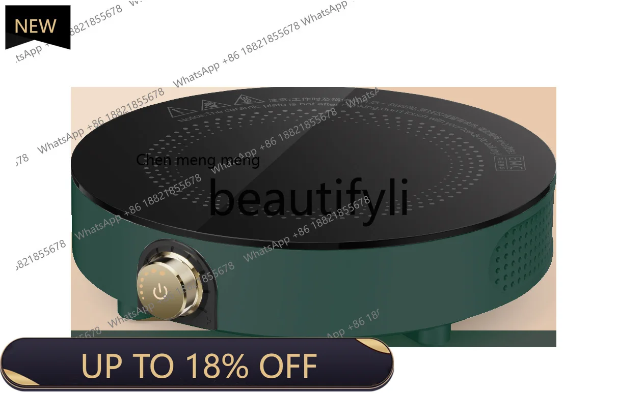 

Z189 Small Multi-Functional Energy-Saving Induction Cooker Desktop Household Round Knob Temperature Control