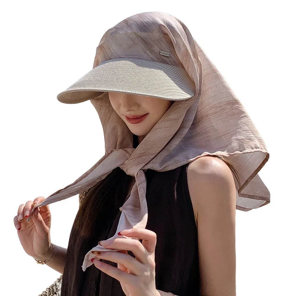 

Корейская бейсболка в американском стиле с защитой шеи и головы от УФ-лучей