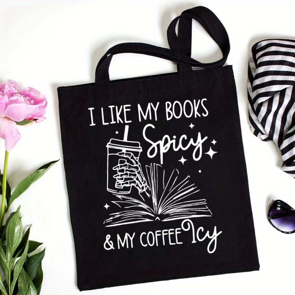 Tote Bag Shoulder Bag Multipurpose Reusable Grocery Bag, Stylish Shoulder, Casual Tote, Reusable Material Spacious Tote Bag