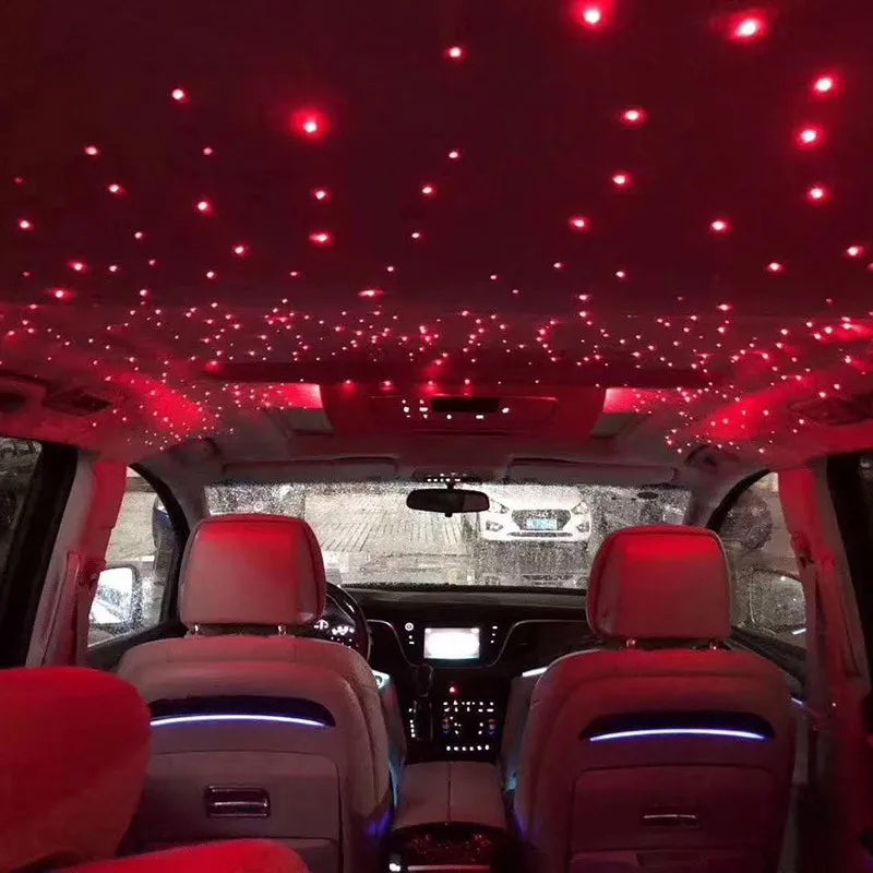 ALIEN 32W Smart Twinkle RGBW LED Fiber Optic Engine with APP Music Control for Car Home Star Starry Sky Effect Ceiling Lamp