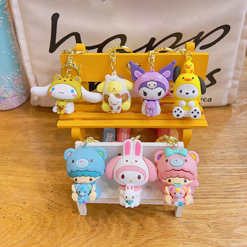 

Мультяшный аниме Kawaii брелок милая Модная кукла брелок Подвеска автомобиль брелок креативный рюкзак декоративные аксессуары Подарки