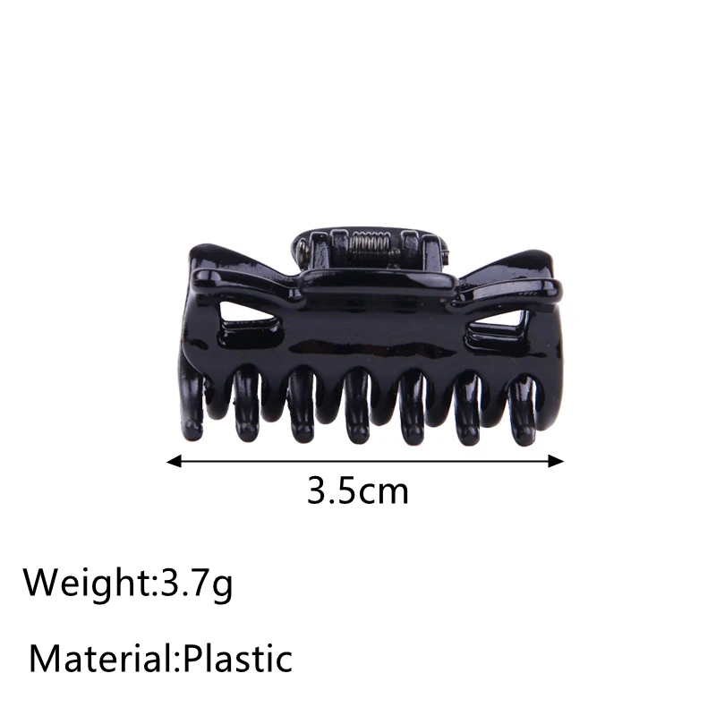 Fashion 3.5cm Butterfly Hair Claw Clips for Women Hair Accessories  Black Hairclip Brown Crab Clip Hairpins Headwear Party Gift