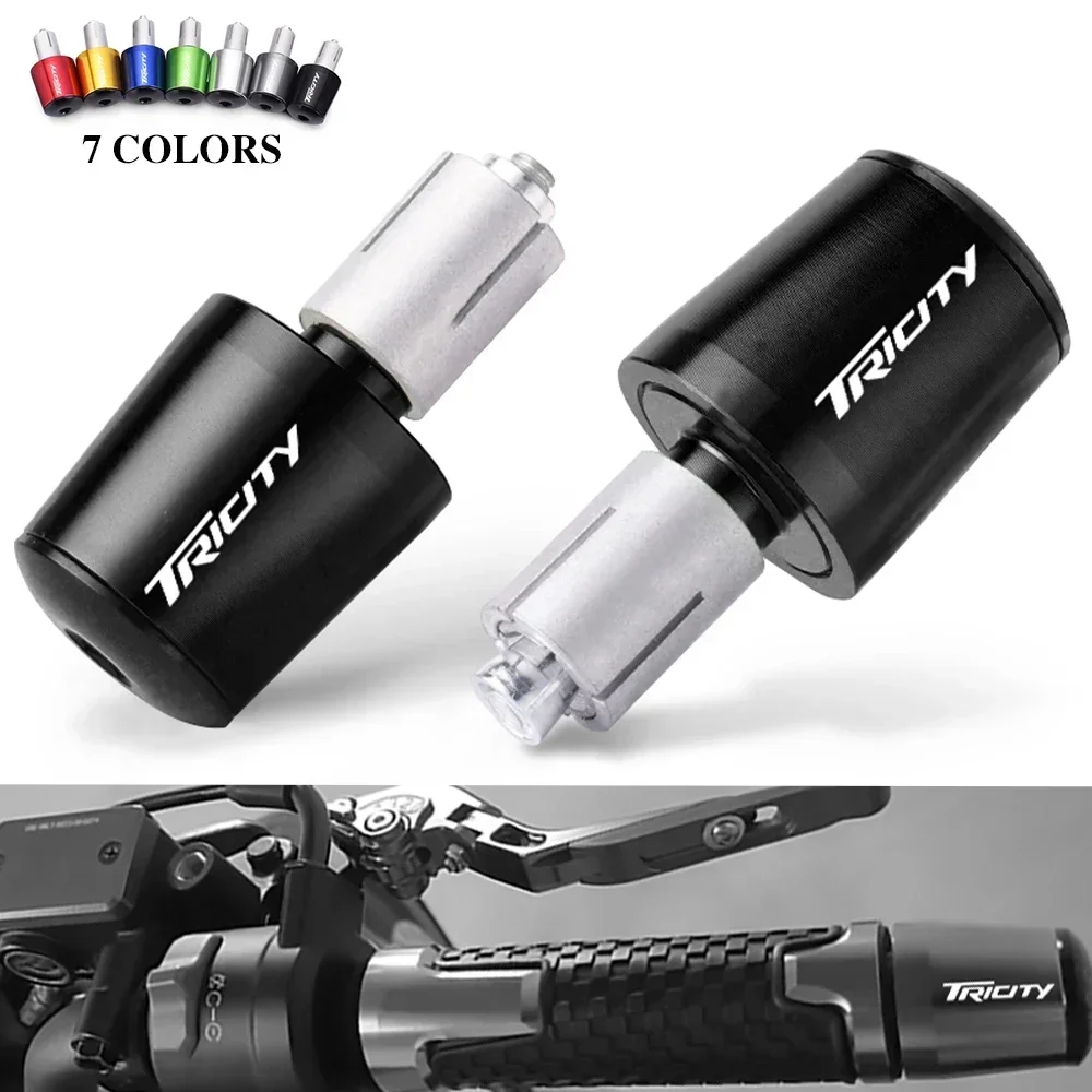For Yamaha Tricity 125 155 300 TRICITY125 TRICITY155 Motorcycle Accessories CNC Aluminum Handlebar Bar End Cap Grips cover